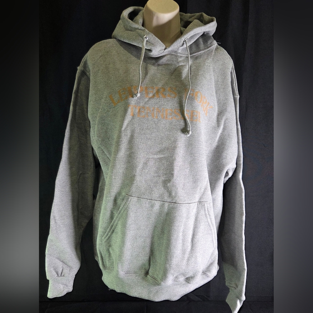 Leipers Fork TN Gray Hooded Sweatshirt